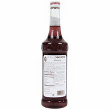 Monin Blueberry Syrup for Cocktails, Coffee, and Beverages 750 Ml. / 25.4 Fl. Oz. X 12 (Factory Case)