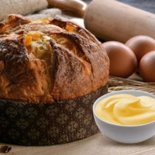 Chiostro di Saronno Mascarpone Fresh Cream & Wood Berries Panettone Hand Wrapped 26.5 Oz. (750 G.)