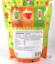 BOLLE Strawberry Premium Powder Mix for Bubble Tea Boba Smoothies Slush 2.2 Lbs.