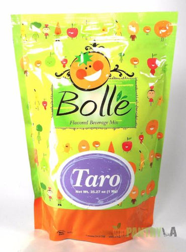 BOLLE Taro Premium Powder Mix for Bubble Tea Boba Smoothies Slush 2.2 Lbs.