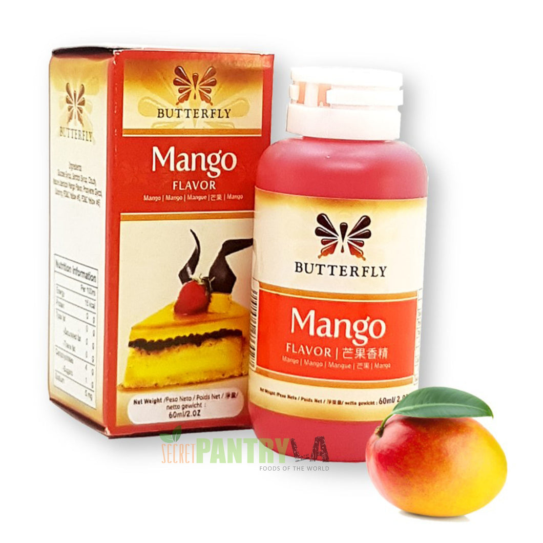 Butterfly Mango Flavoring Extract 2 Oz. (60 ml)
