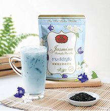 Number One ChaTraMue Hand Brand Jasmine Butterfly Pea Green Tea 5.29 Oz. (150 g.)