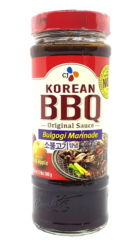 CJ Korean BBQ Sauce Bulgogi Marinade 17.6 Oz.