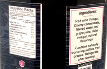 Cuisine Perel Black Cherry Vinegar 6.8 Fl. Oz. (200 ml)