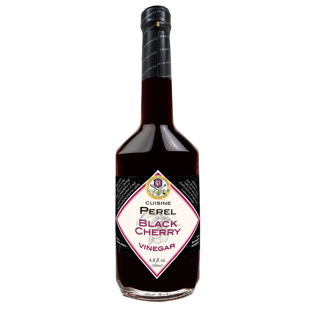 Cuisine Perel Black Cherry Vinegar 6.8 Fl. Oz. (200 ml)