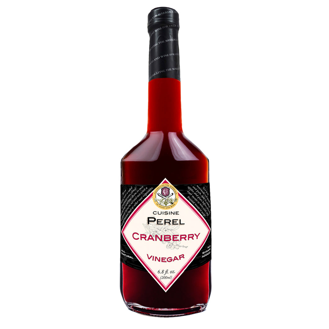 Cuisine Perel Cranberry Vinegar 6.8 Fl. Oz. (200 ml)