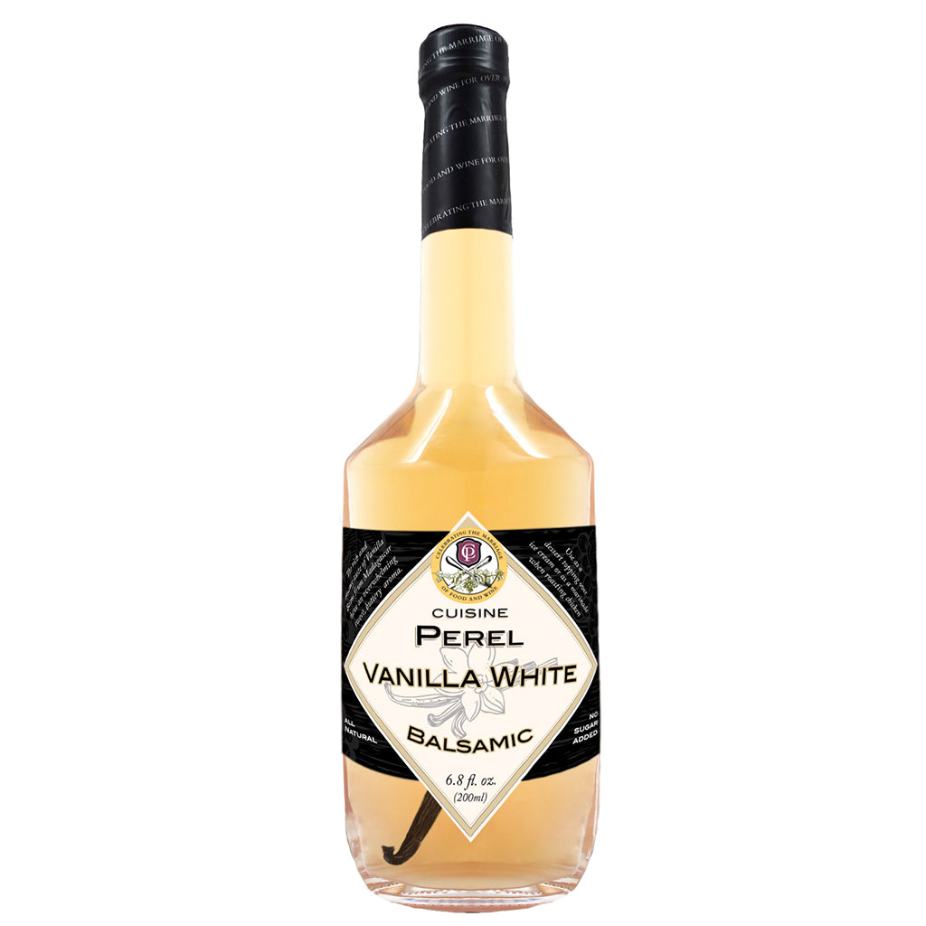 Cuisine Perel Vanilla White Balsamic Vinegar 6.8 Fl. Oz. (200 ml)