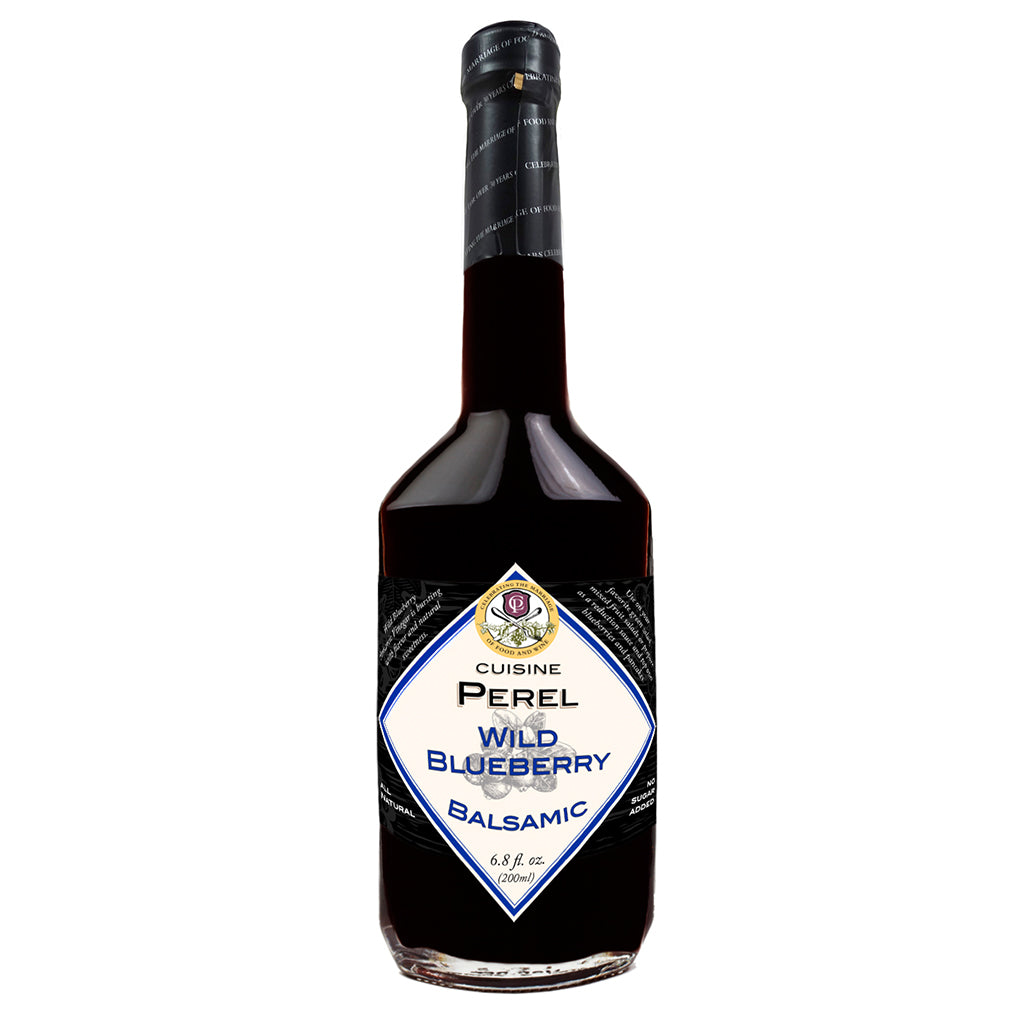 Cuisine Perel Wild Blueberry Balsamic Vinegar 6.8 Fl. Oz. (200 ml)