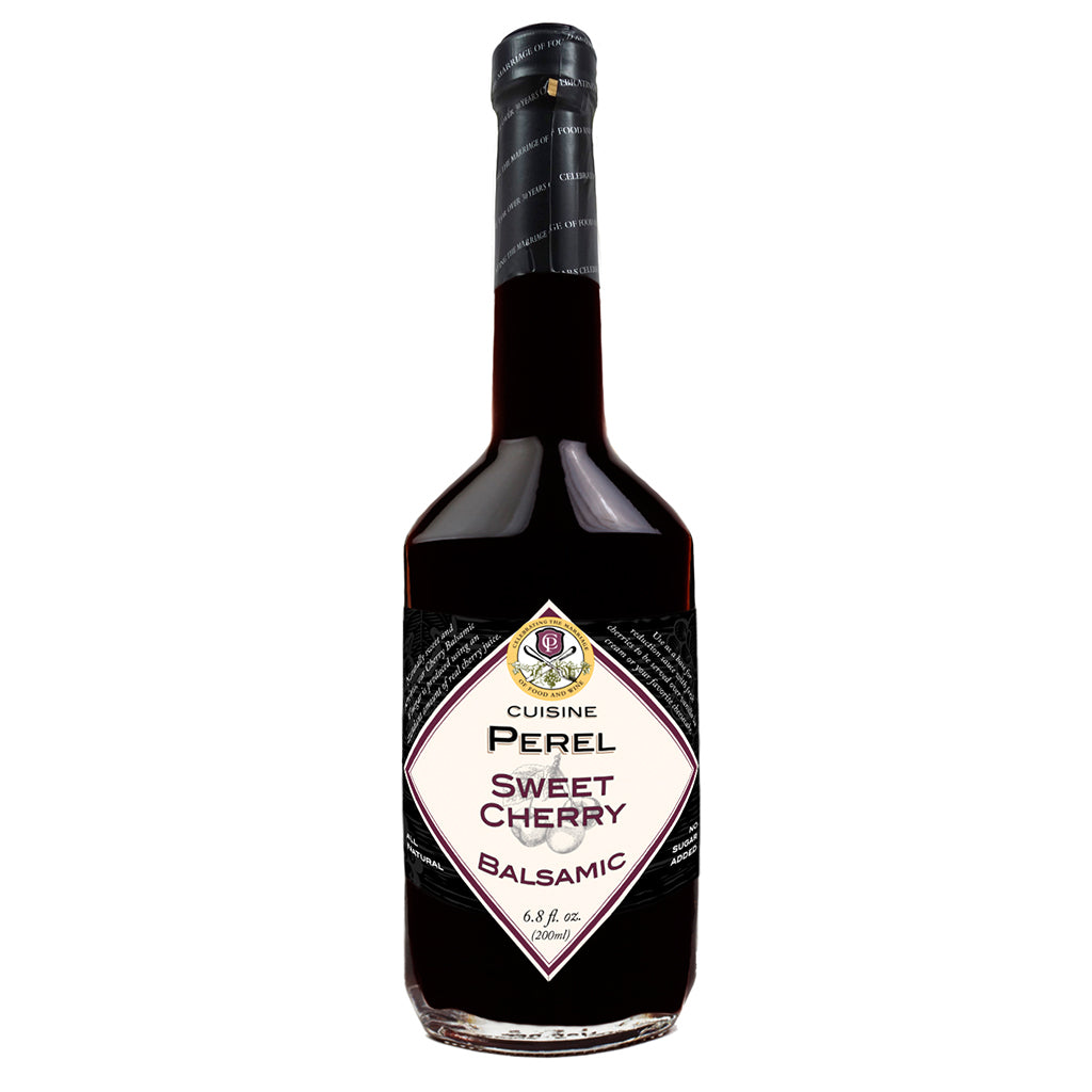 Cuisine Perel Sweet Cherry Balsamic Vinegar 6.8 Fl. Oz. (200 ml)
