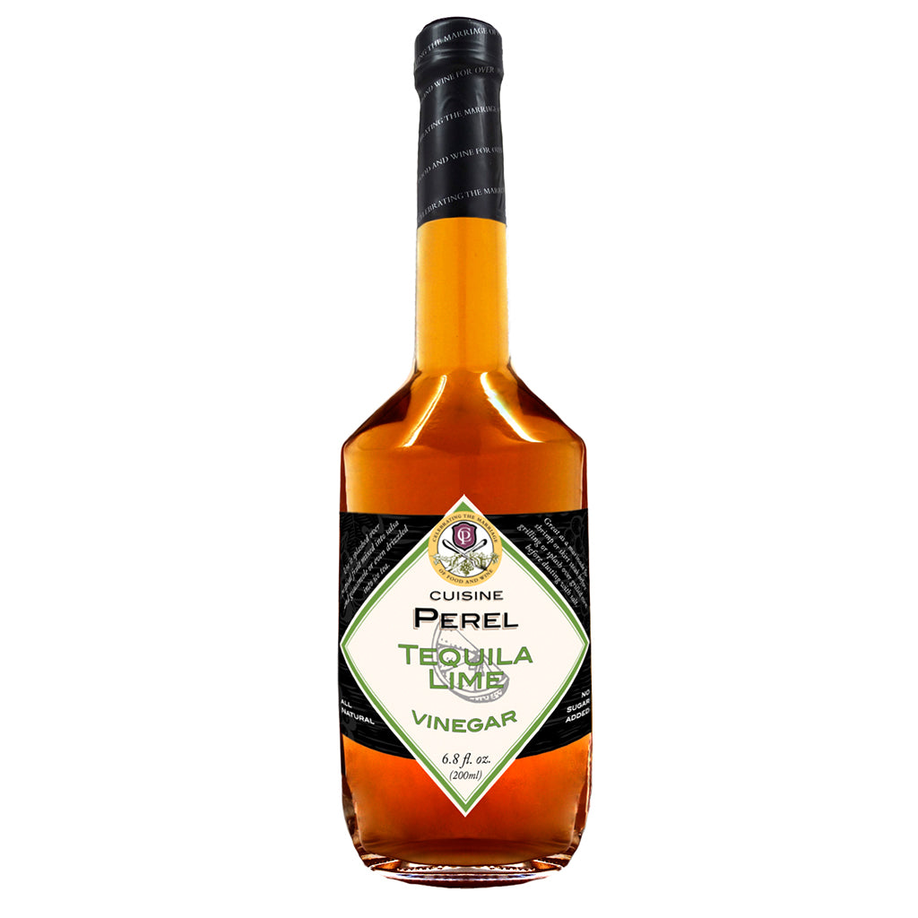 Cuisine Perel Tequila Lime Vinegar 6.8 Fl. Oz. (200 ml)