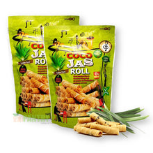 Coco Jas Roll Thai Coconut Rolls (Thong Muan) PANDAN Flavor 100% Natural 3.53 Oz. X 2