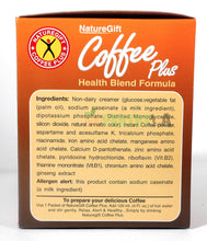 NatureGift COFFEE PLUS Weight Loss Diet with Fiber Ginseng, Vitamins & Minerals 4.7 Oz.