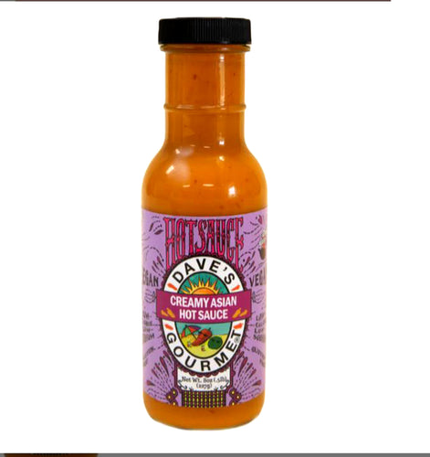 Dave's Creamy Asian Hot Sauce 8 Oz. (227 g)