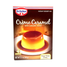 Dr. Oetker Creme Caramel with Caramel Sauce Dessert Mix 3.7 Oz. (Pack of 3)