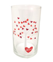 Valentine's Day Glass Vase with Godiva Masterpieces Chocolate Ganache Hearts 24 Pieces