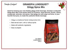 Grandpa Lundquist Glögg Traditional Scandinavian Spice Mix 9 Oz.