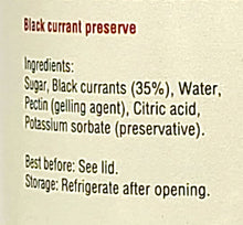 Hafi Swedish Black Currant Preserve 14.1 Oz. (400 ml)