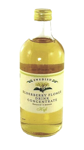 Hafi Swedish Elderflower Drink Concentrate 17 Fl. Oz. (500 ml)