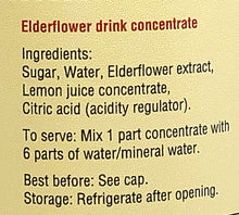 Hafi Swedish Elderflower Drink Concentrate 17 Fl. Oz. (500 ml)