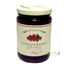 Hafi Swedish Lingonberry Preserve 14.1 Oz. (400 ml)