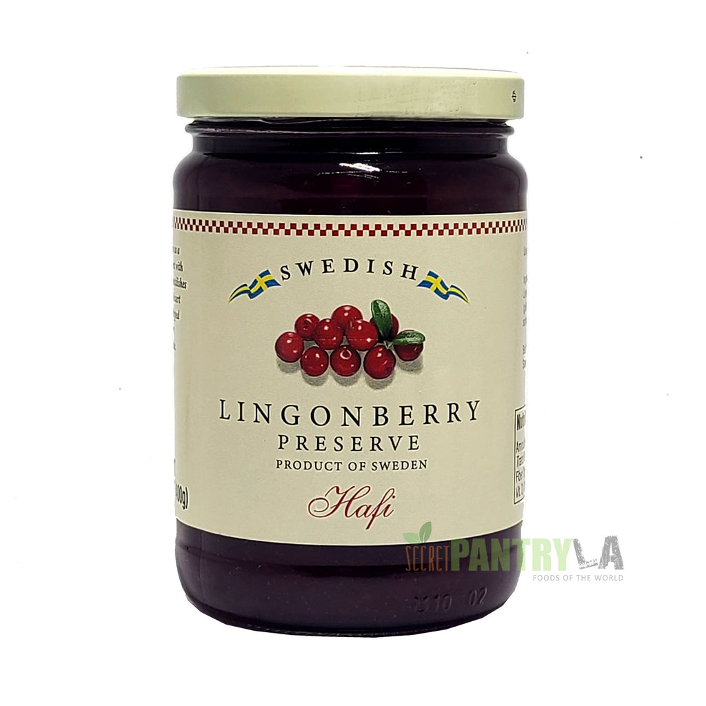 Hafi Hafi Swedish Lingonberry Preserve 14.1 Oz. (400 ml) – SecretPantryLA