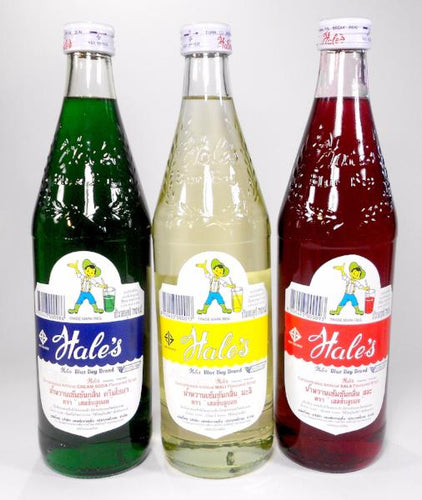 Hale's Blue Boy Syrups, Sala Cyder, Cream Soda, or Mali Original Syrups from Thailand 24 Fl. Oz.