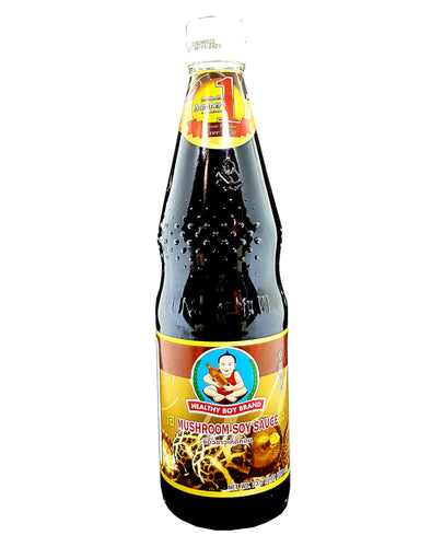 Healthy Boy Brand Mushroom Soy Sauce 23.5 Fl. Oz. X 12 Factory Case