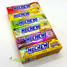 Hi-Chew Stick TROPICAL Chewy Fruit Candy by Morinaga 6 Assorted Flavors (Pack of 12)