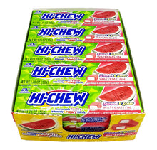 Hi-Chew Stick Sweet & Sour Watermelon Soft & Chewy Candies by Morinaga (Pack of 15)