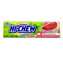 Hi-Chew Stick Sweet & Sour Watermelon Soft & Chewy Candies by Morinaga 1.76 Oz. (Pack of 5)