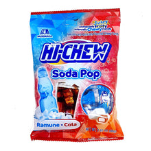 Hi-Chew Soda Pop Mix Cola & Ramune Soft & Chewy Candy Bag by Morinaga 2.82 Oz.
