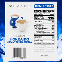 Tea Zone MilkTeaBlast Hokkaido Creamy Milk Powder Mix 2.2 lbs. X 12 (Factory Case)