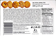Jacobsens Danish Butter Cookies Skating Rink Gift Tin 24 Oz. (680 g.)