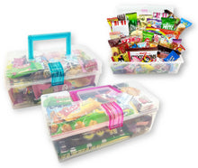 Japanese "Dagashi" Variety Snacks in Reusable Tote Gift Box 40 Pieces