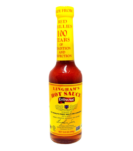 Lingham's Hot Sauce EXTRA HOT 12.6 Oz