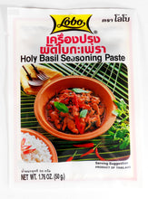 Lobo Thai Kra Prao Seasoning Paste 1.76 Oz. (50 g) Pack of 2