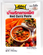 Lobo Thai Red Curry Pastes 1.76 Oz. (50 g) Pack of 2