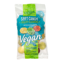 J. Luehders Vegan Soft Candy Gummies FRUITY FLOWERS 2.82 Oz. (80 g) X 2