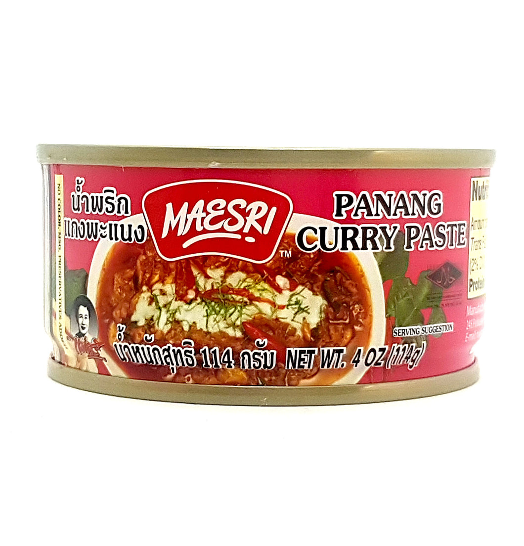 Mae Sri Authentic Thai Panang Curry Paste 4 Oz. (Pack of 4)