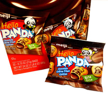 Meiji Hello Panda Chocolate Creme Filled Cookies 0.72 Oz Bags 32-Count 24 Oz.