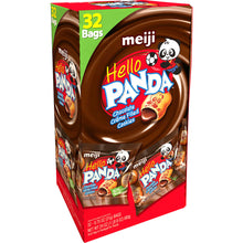 Meiji Hello Panda Chocolate Creme Filled Cookies 0.72 Oz Bags 32-Count 24 Oz.