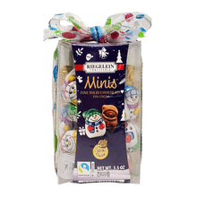 Riegelein Mini Solid Chocolate Trio Gift Set: Bear, Santa, and Snowman 33% Cocoa Fairtrade 3.5 Oz. X 3