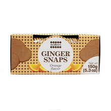 Nyakers Pepparkakor Swedish Gingersnaps Cookies Natural Orange Flavor 5.3 Oz /150 g. (Pack of 2)