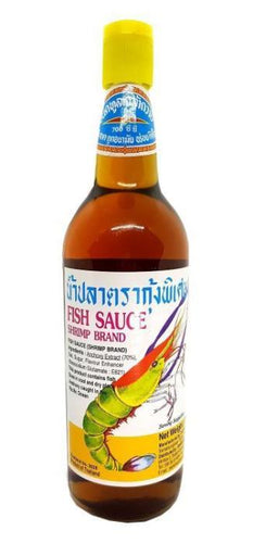 Pantai Norasingh Fish Sauce Shrimp Brand 24 Fl. Oz. x12 Factory Case