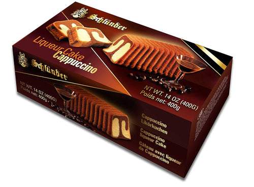 Schlunder CAPPUCCINO Liquor Cake 14 oz. (400 g)