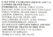 Schlunder Orange Liquor Cake 14 oz. (400 g)