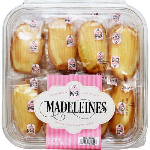 Sugar Bowl Madeleines French Petite Tea Cake Cookie Individually Wrapped 28 Oz.