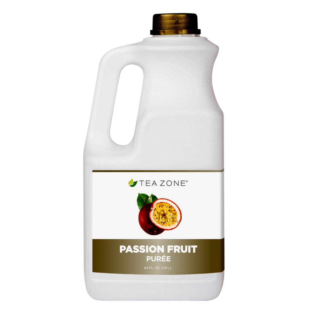 Tea Zone Passion Fruit Puree 64 Oz.