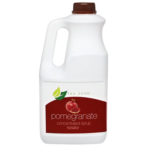 Tea Zone Pomegranate Fruit Syrup 64 Oz.