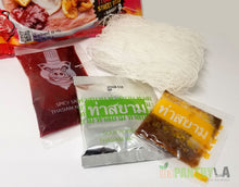 ThaSiam Boat Noodle Yen Ta Fo Instant Glass Noodles with Yen Ta Fo Soup 85 g. (Pack of 2)